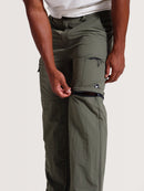 Calça Híbrida 2 x 1 Verde Hang Loose