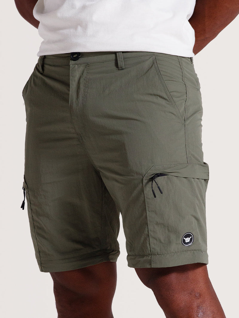 Calça Híbrida 2 x 1 Verde Hang Loose