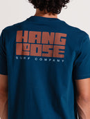 Camiseta Azul Manga Curta Hang Loose Tyblocked