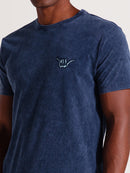 Camiseta Azul Manga Curta Especial Hang Loose Marble