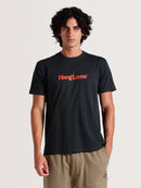 Camiseta Cinza Algodão Manga Curta Hang Loose Typo