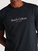 Camiseta Cinza Escuro Manga Curta Hang Loose Beach Culture