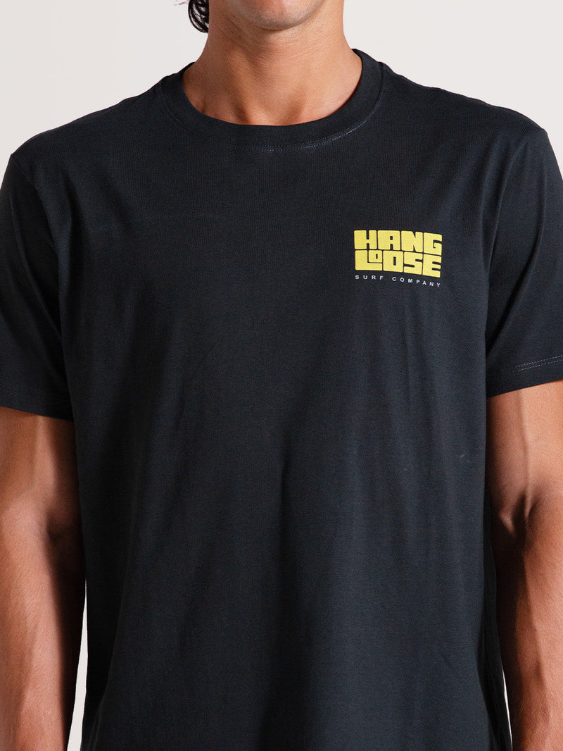 Camiseta Cinza Manga Curta Hang Loose Tyblocked