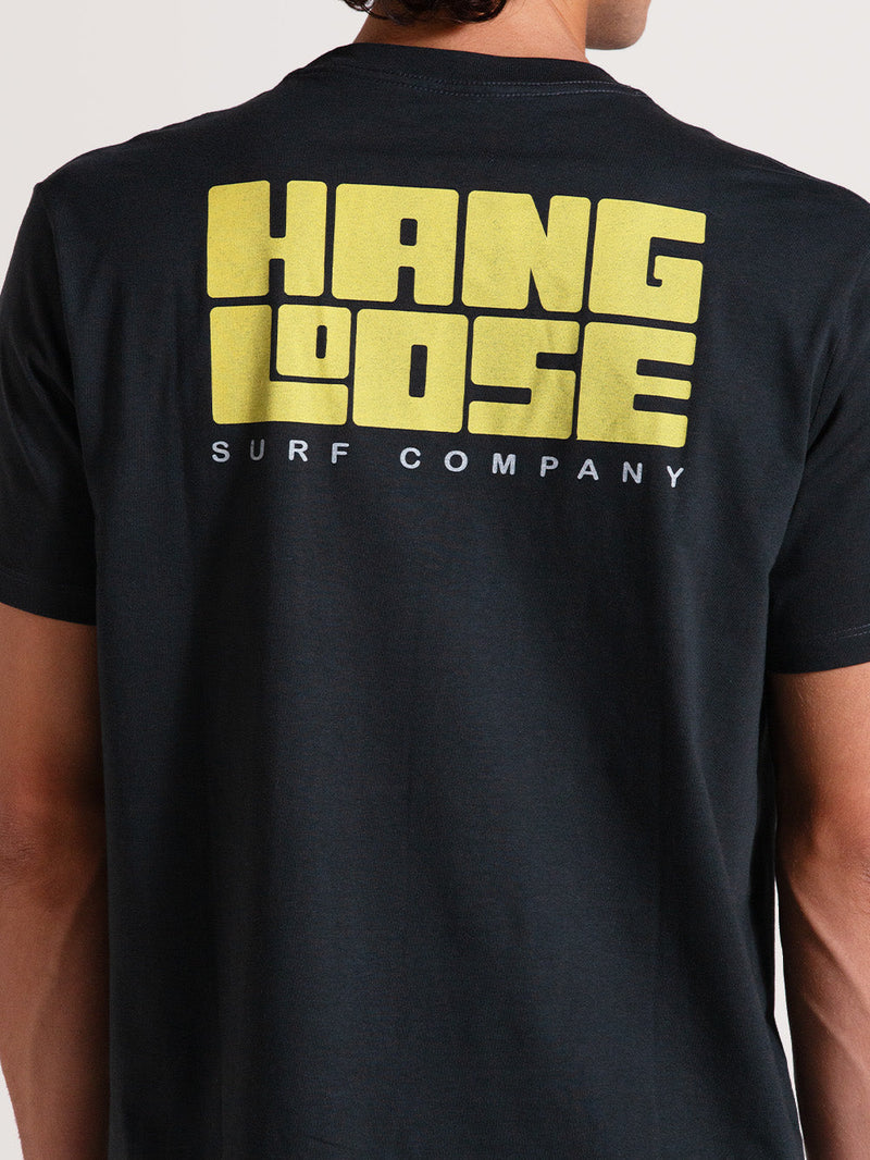Camiseta Cinza Manga Curta Hang Loose Tyblocked