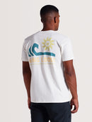 Camiseta Off White Estampada Hang Loose Rocks
