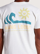 Camiseta Off White Estampada Hang Loose Rocks