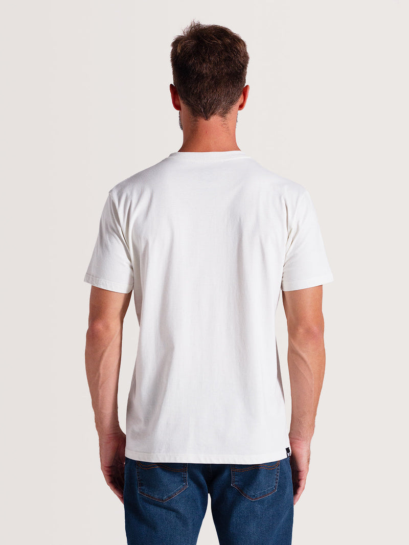 Camiseta Off White Manga Curta Hang Loose Classic