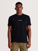 Camiseta Preta Manga Curta Hang Loose Classic