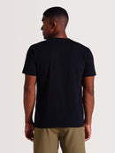 Camiseta Preta Manga Curta Hang Loose Classic