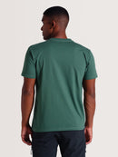 Camiseta Verde Algodão Manga Curta Hang Loose Typo