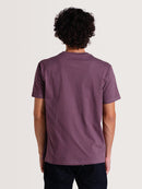 Camiseta Violeta Manga Curta Hang Loose Retro