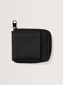 Carteira Preta Com Zíper Hang Loose Zipper