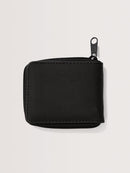 Carteira Preta Com Zíper Hang Loose Zipper
