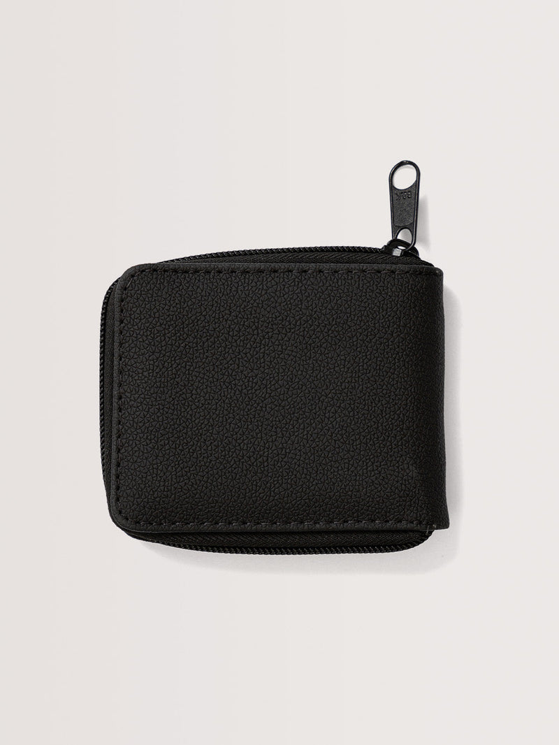 Carteira Preta Com Zíper Hang Loose Zipper