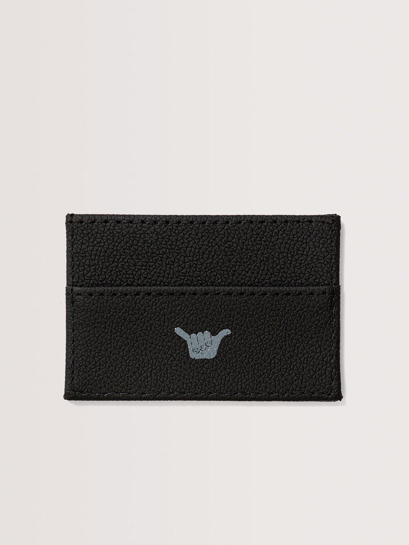 Carteira Preta Com Zíper Hang Loose Zipper