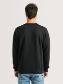 Moletom Careca Hang Loose Clean Preto