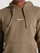 Moletom Canguru Caqui Felpado Hang Loose Classic