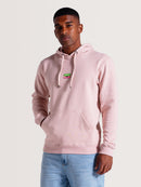 Moletom Canguru Rosa Hang Loose Retro