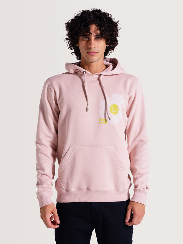 Moletom Canguru Rosa Hang Loose Venice