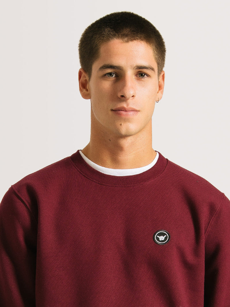 Moletom Careca Bordô Hang Loose Clean