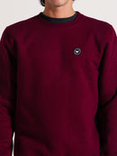 Moletom Careca Bordô Hang Loose Clean