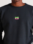 Moletom Careca Cinza Felpado Hang Loose Retro