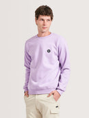 Moletom Careca Lilás Hang Loose Clean