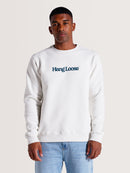 Moletom Careca Off White Felpado Hang Loose Typo