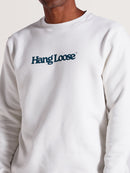 Moletom Careca Off White Felpado Hang Loose Typo