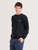 Moletom Careca Preto Hang Loose Clean