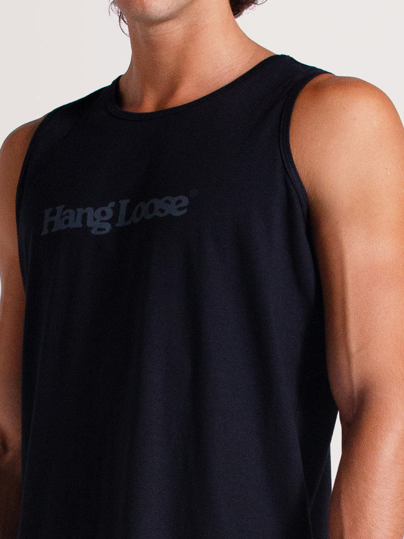 Regata Preta Básica Hang Loose Typo